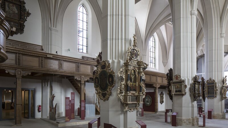 Abbildung Blick in die Klosterkirche