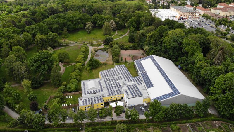 Abbildung Westpark-Center Luftbild